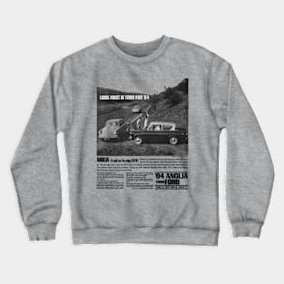 1964 FORD ANGLIA - advert Crewneck Sweatshirt